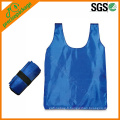 Sac de t-shirt pliable en polyester personnalisé